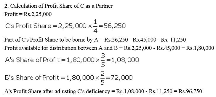 TS Grewal Accountancy Class 12 Solutions Chapter 1 Accounting for Partnership Firms - Fundamentals = 174