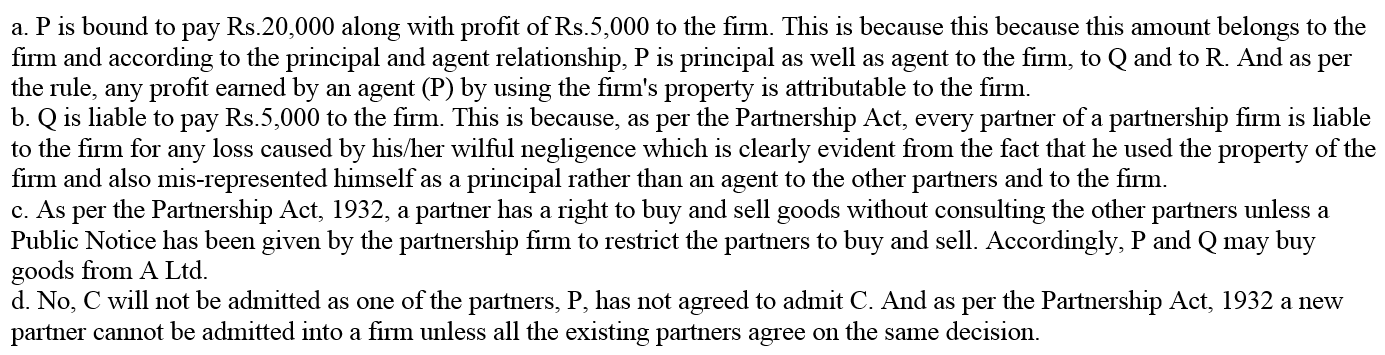TS Grewal Accountancy Class 12 Solutions Chapter 1 Accounting for Partnership Firms - Fundamentals = 2