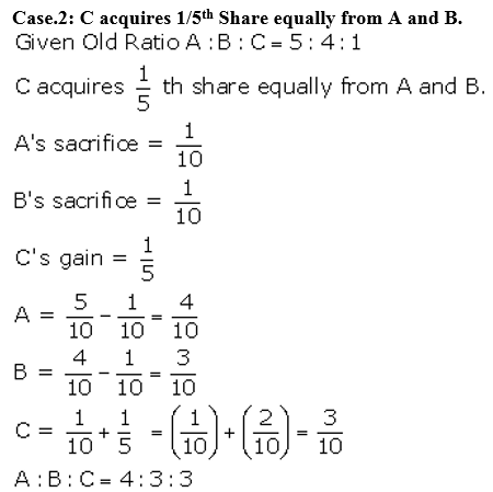 TS Grewal Accountancy Class 12 Solutions Chapter 3 Change in Profit - Sharing Ratio Among the Existing Partners - 5