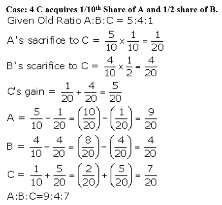 TS Grewal Accountancy Class 12 Solutions Chapter 3 Change in Profit - Sharing Ratio Among the Existing Partners - 7