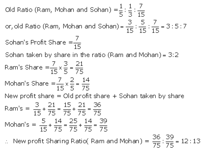 TS Grewal Accountancy Class 12 Solutions Chapter 5 Retirement - Death of a Partner image - 2
